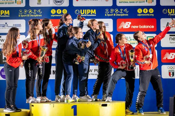 La relève tricolore brille aux Championnats du Monde U19 de Pentathlon Moderne !